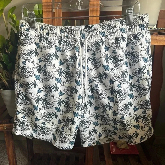 Slate & Stone Volcano Printed Board Shorts Large - Picture 7 of 9